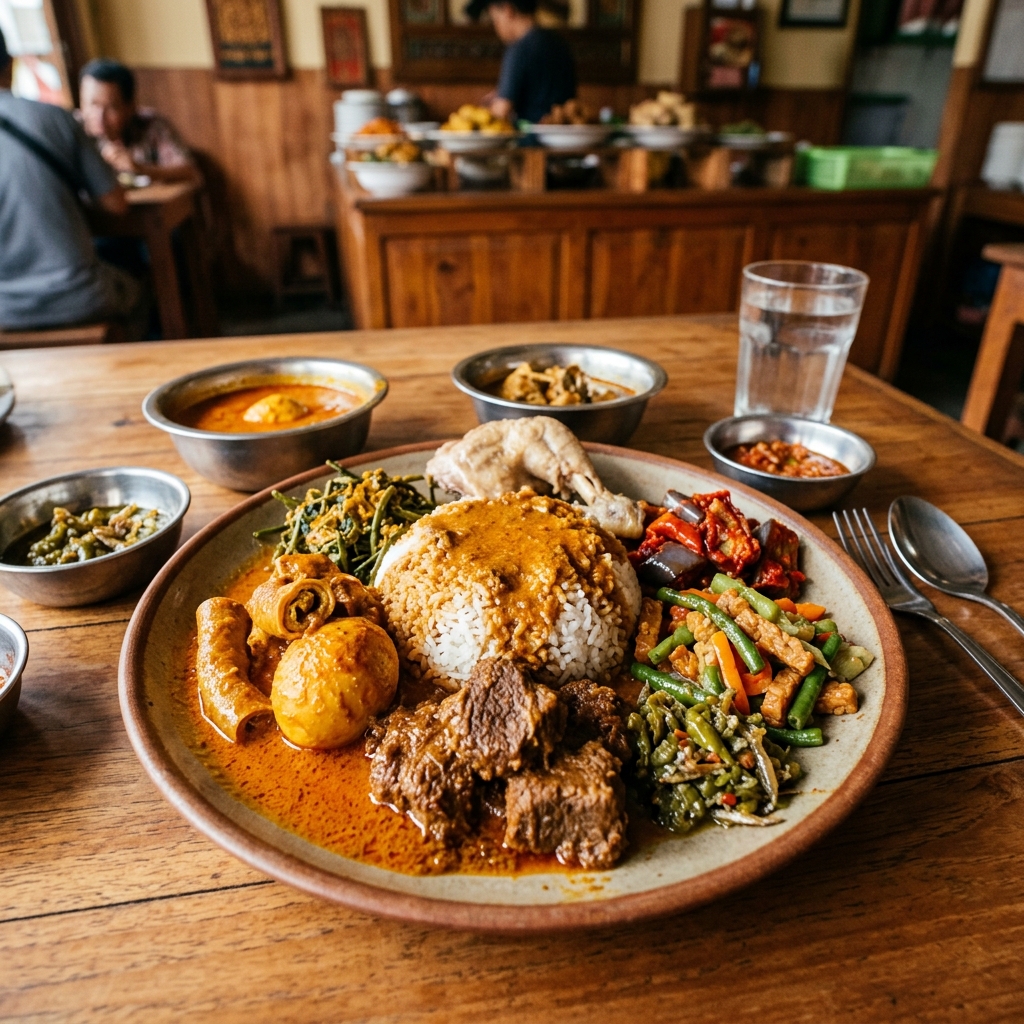 Nasi Kapau Bukittinggi